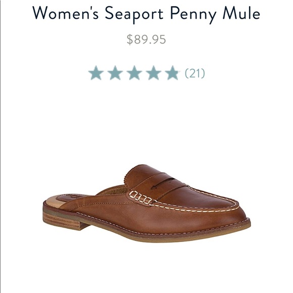 women's seaport penny mule